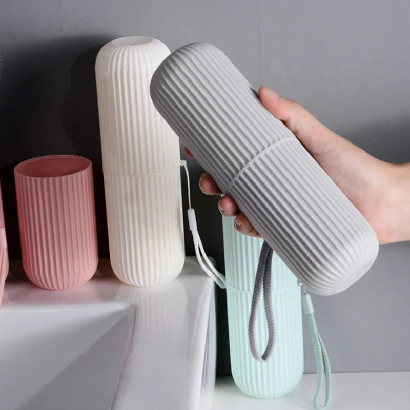 Portable Toothbrush Toothpaste Holder Toothbrush Case Farewell Hotel Disposable Toothbrush-paste Travel Camping Outdoor Bathroom