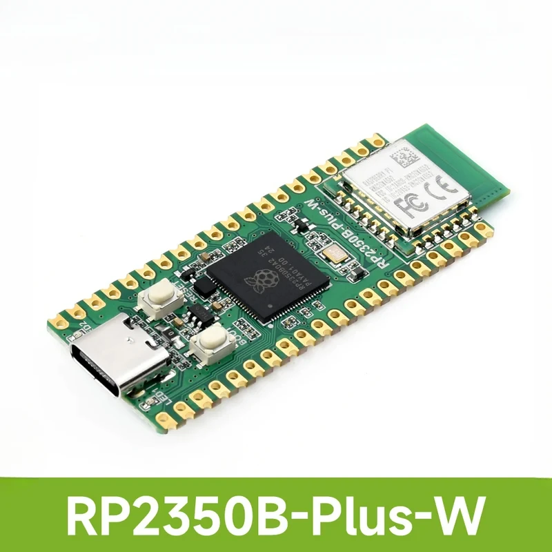 Carte de développement RP2350B-Plus, microcontrôleur double cœur et double architecture Raspberry Pi RP2350B, compatible Wi-Fi