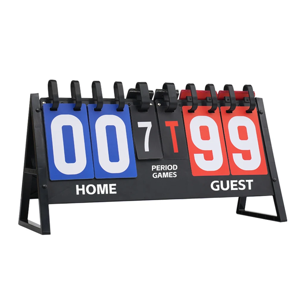 PVC Scoreboards Sports Tabletop Scoreboards Waterproof Scoreboard Thickened Scoreboard Design Triangle Placement Scoreboard
