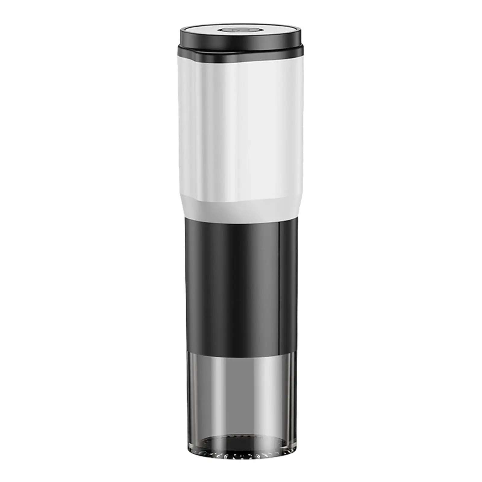 Portable Coffee Bean Grinder Ground Coffee Machine Professional Visible Powder Bin Spice Grinder for Office Coffee Lover Gift