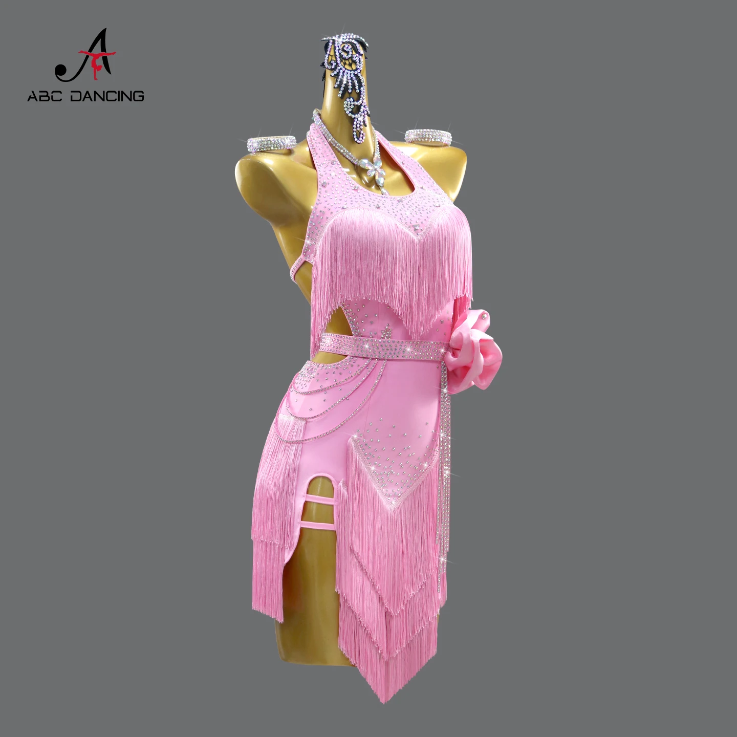 Vestido de baile carnaval traje feminino dança latina menina 2025 competição dancewear festa terno palco sexy elegante samba saia noite