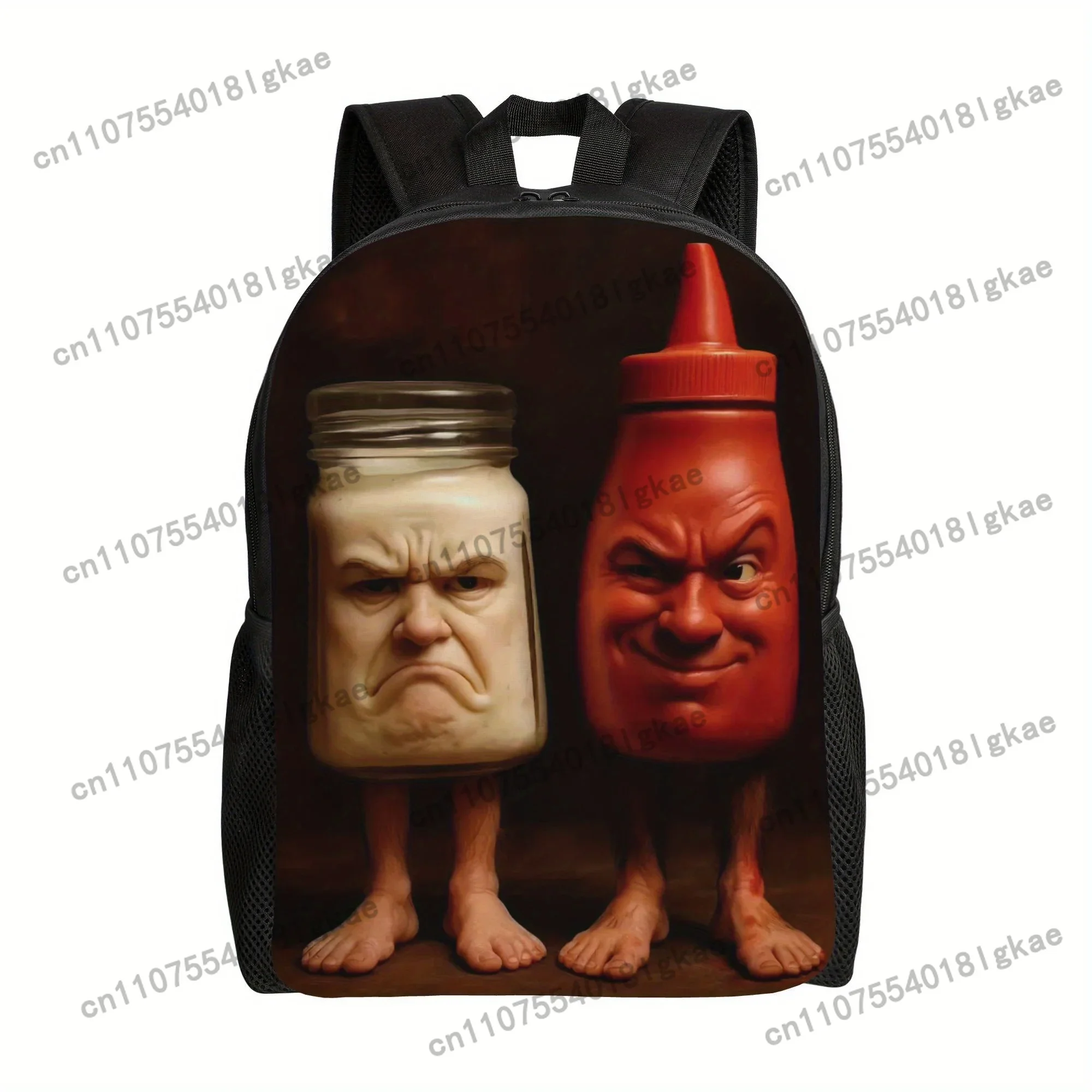 1pc Italian Brainrot Backpacks, College School Bag, Gift for Men