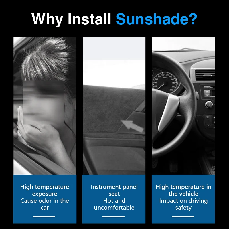 Visera de ventana para Subaru Forester SJ MK4, parabrisas, cortinas a prueba de sol, Parasol frontal, cubierta de Parasol, 2014, 2015, 2016, 2017, 2018