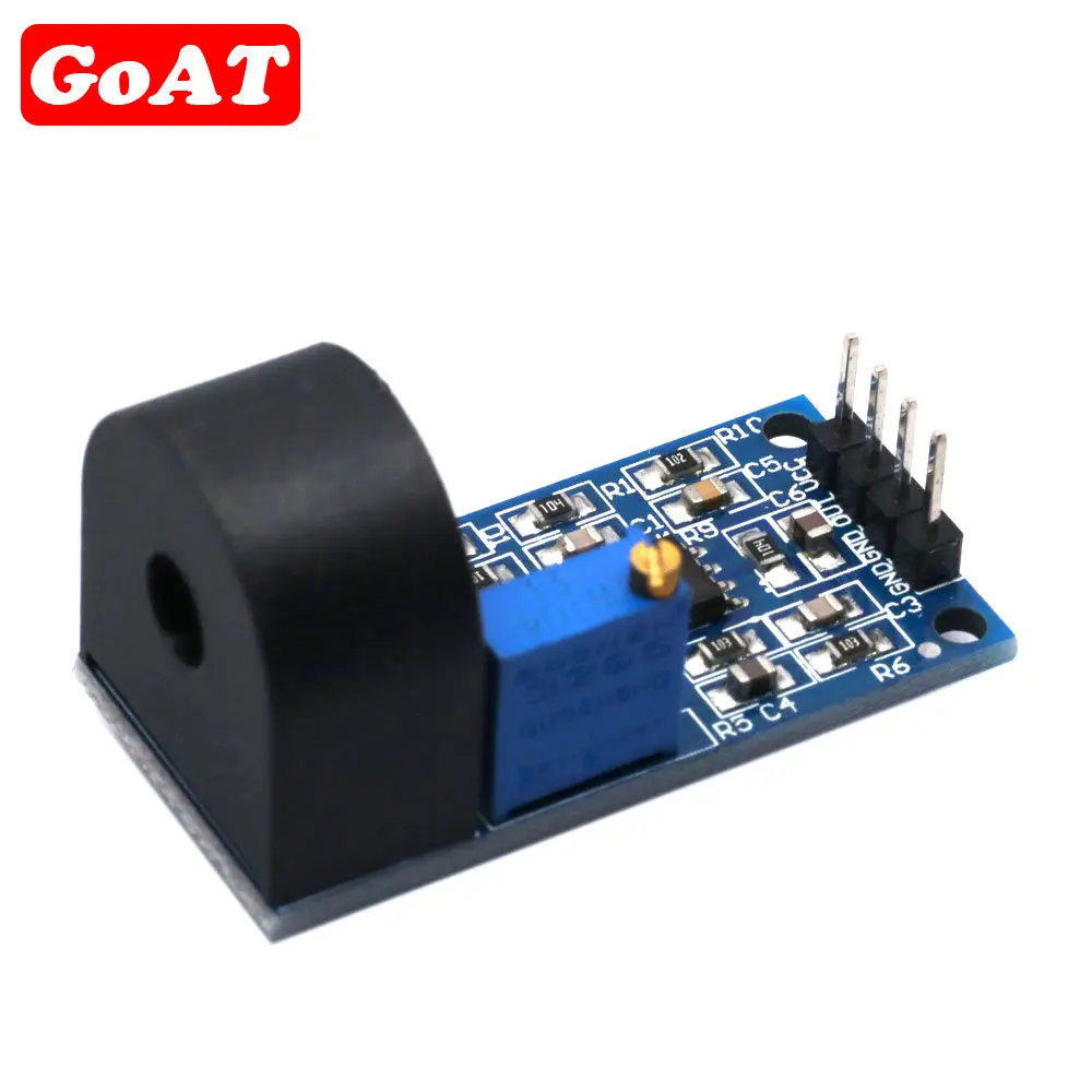 AC Current Sensor ZMCT103C High Precision Current Transformer Single-Phase 5A/5mA Power Sensor Module Electronic DIY For Arduino