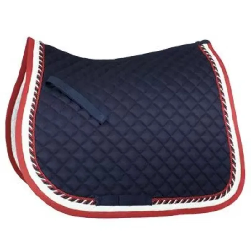 Custom Equestrian Horse Pad Middy Twill Jumping Horse Pads New Design English Type with OEM Services