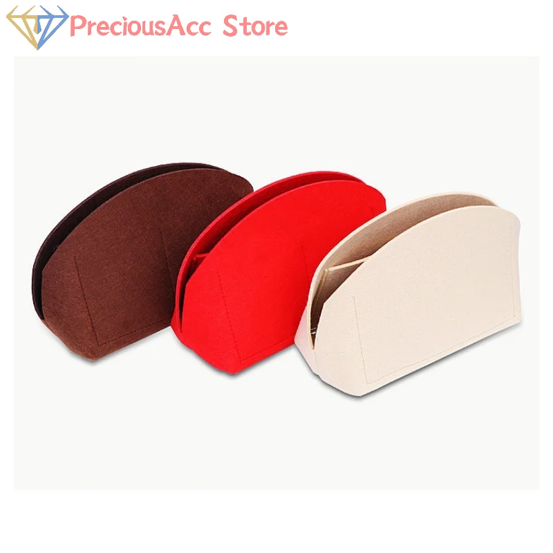 Felt Purse Organizer Insert Portable Handbag Liner Multiple Pockets for Tote Storage Travel Daily Organization Handbag Travel