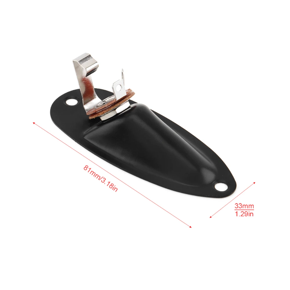 prese per barche Pickup per chitarra elettrica Presa per piastra jack di uscita Accessori per sostituzione parti indossate per chitarra elettrica FD