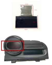 Dashboard LCD Display For Renault Twingo II 2 MK2 Combi Speedometer Instrument 2007-2013