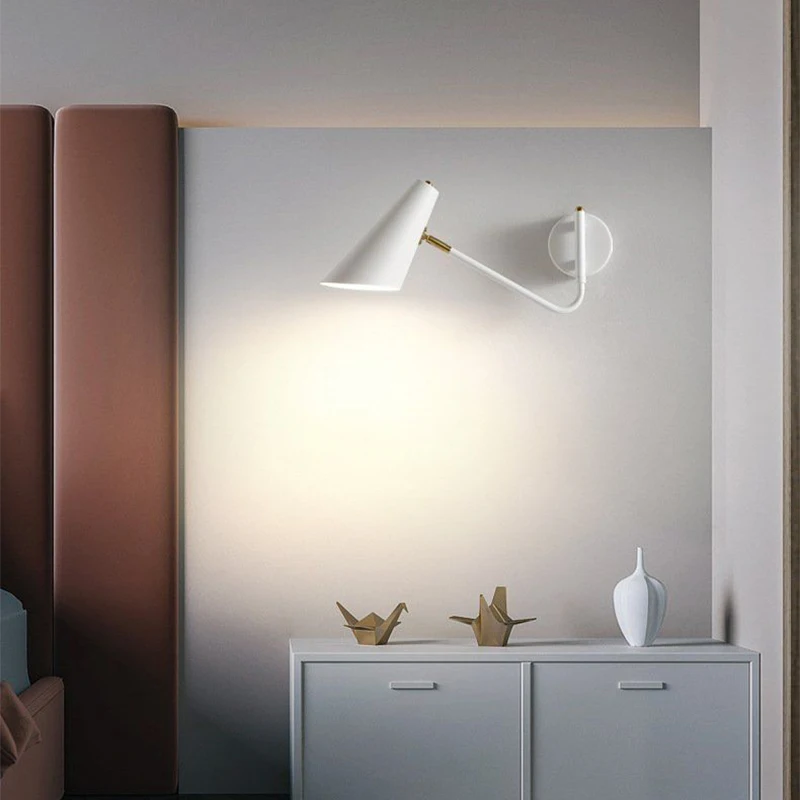 Led Interior Wall Light Nordic Bedroom Bedside Lamp Luxury Living Room TV Background Wall Modern Home Decoration Wall  Lightings