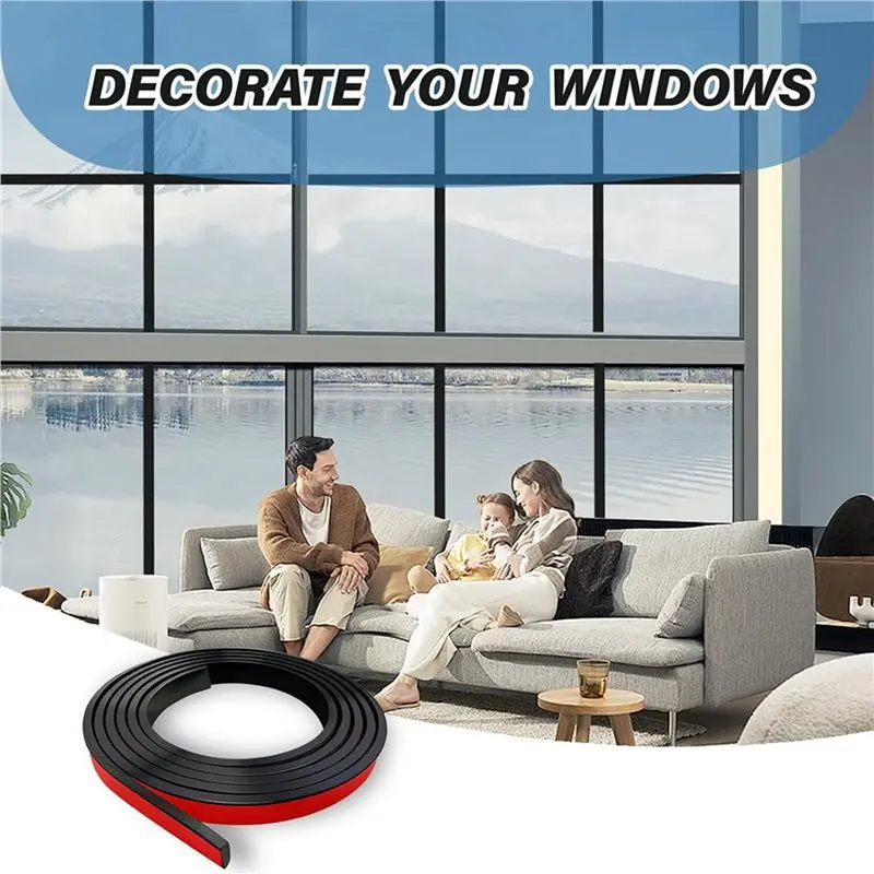 【THANKSGIVING DAY】20 Rolls Total Window Grille Inserts Grid Kit Self Adhesive Peel And Stick Trim Simulated DIY Window Decorativ