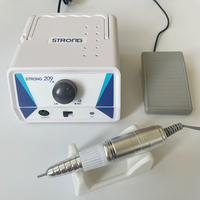 STRONG 210 105L/209B 65w 45000RPM Nail Drill Micromotor Manicure machine For polishing nail pedicure Nail Art drill machine