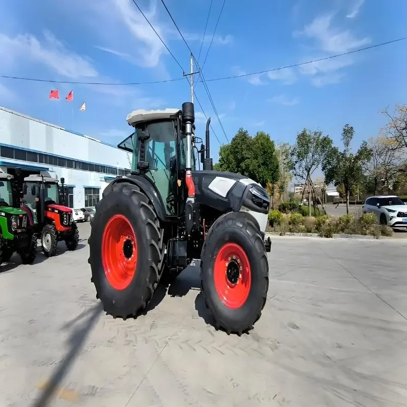 โรงงานผลิตรถแทรกเตอร์การเกษตร 280 แรงม้า รถแทรกเตอร์สนามหญ้า 4x4 สำหรับขายทั่วโลก รถแทรกเตอร์สุดหรูห้องโดยสารปรับอากาศ