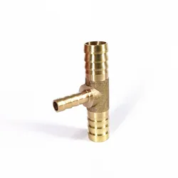 Hose Barb 4mm 5mm 6mm 8mm 10mm 12mm 14mm 16mm Tee Type Reducing Brass Barbed Pipe Fitting Reducer Coupler Connector Adapter