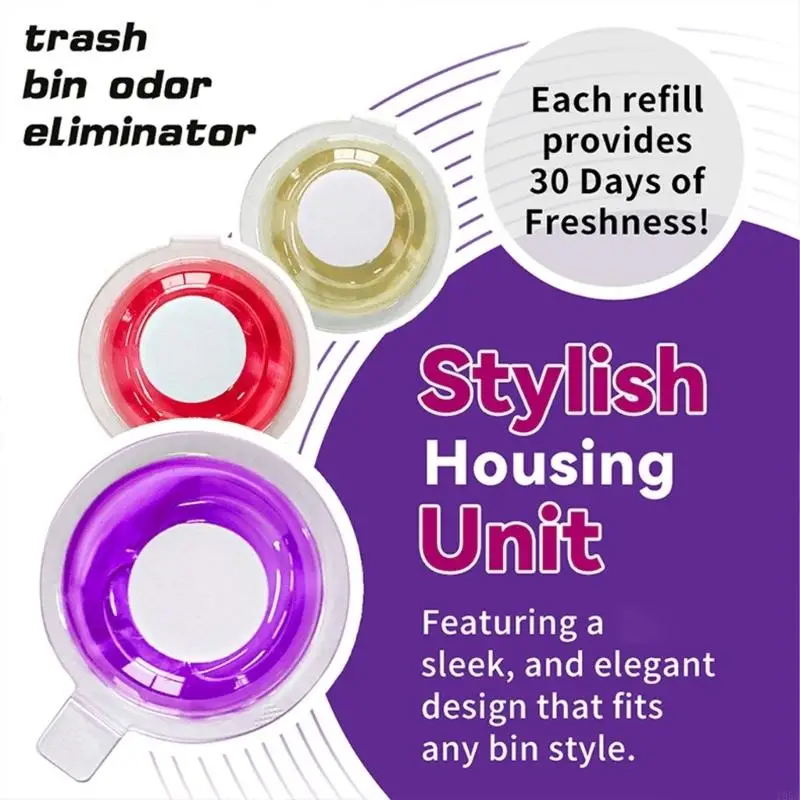 Scent Air Freshener Pad for Home Car Bathroom Fragrances Odor Eliminators No Residues Design