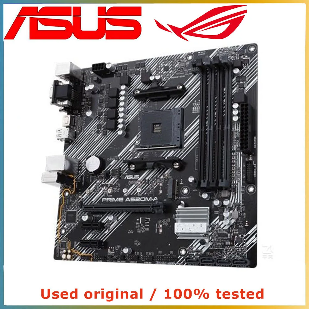 For ASUS PRIME A520M-A A520 Motherboard