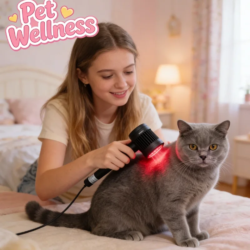 

Professional 5W 25 Diodes Dual-Wavelength Cold Laser, for Human & Pet Arthritis Pain Relief Muscle Recovery Home