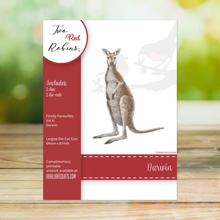 Kangaroo Friend 2025 New Metal Cutting Dies For DIY Scrapbooking Crafts Maker Photo Album Template Handmade Decoration