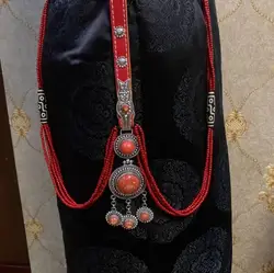 Chinese Tibetan Ethnic Style Women's Waist With Waist Ornament