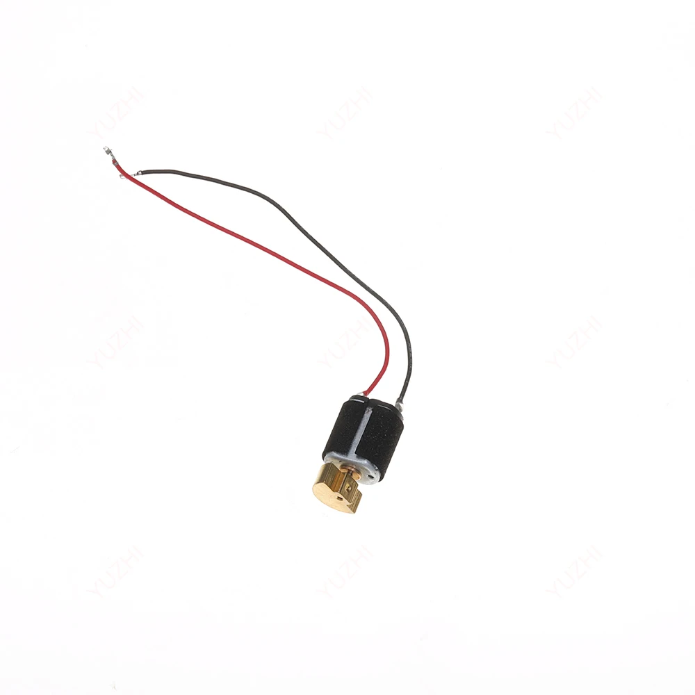 Mini 10mm Vibration Motor with 4mm*6mm Copper Eccentric Wheel DC 3V 3.7V 6V Vibrator Motor with 75mm Long Wire