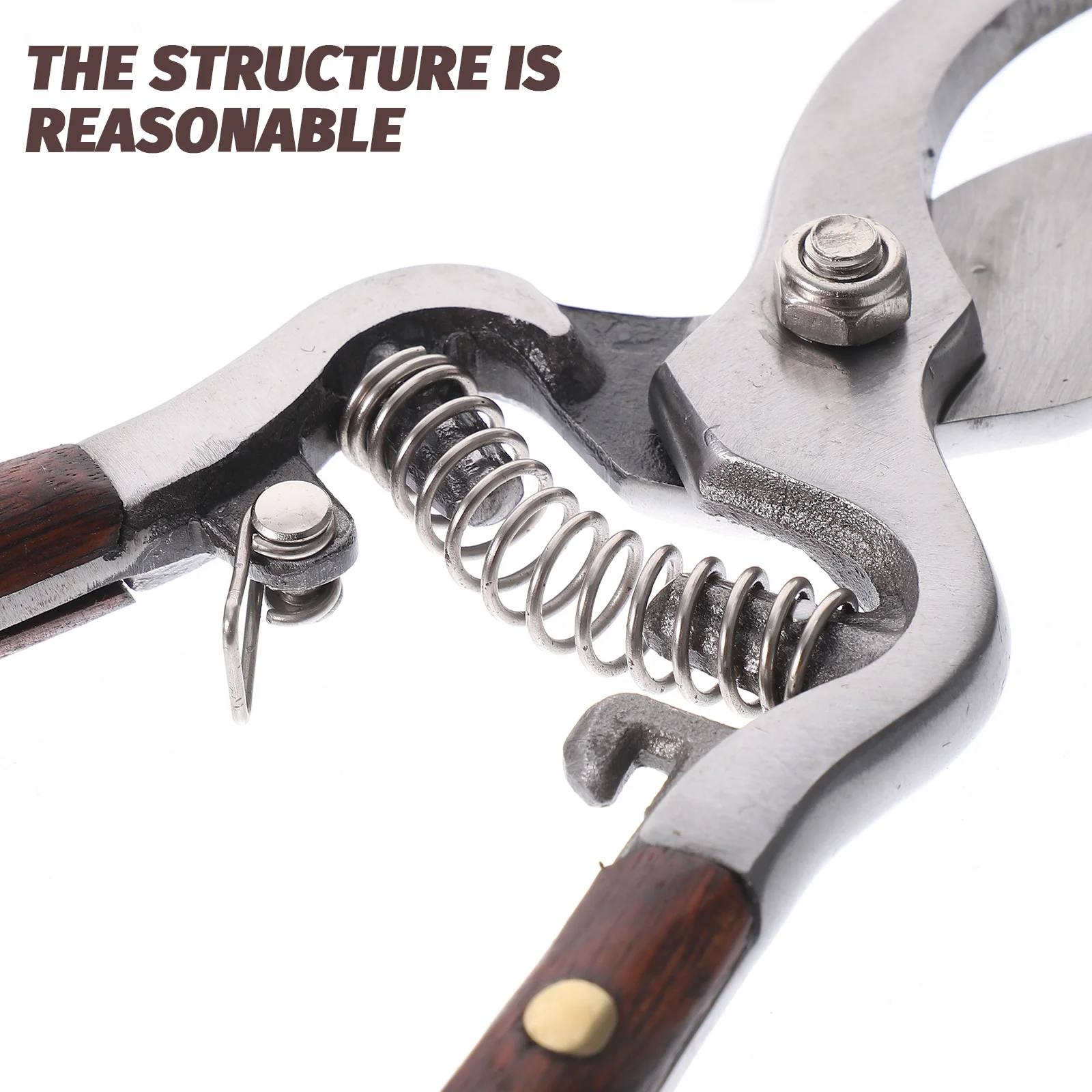 

1Pcs Professional Garden Trimmer Scissors Durable Non Slip Carbon Steel Pruning Shears for Easy Branch Cutting Pruning Shears