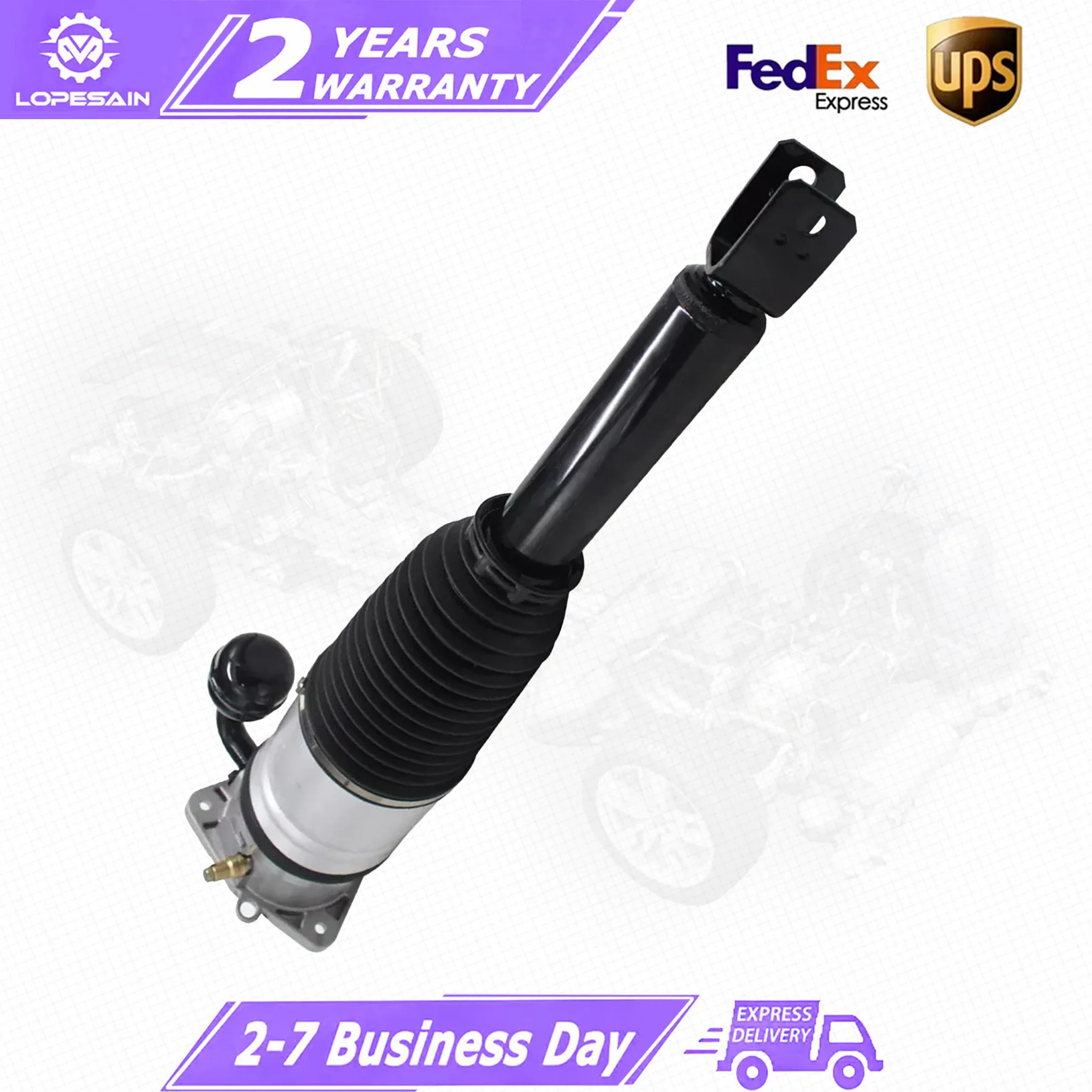 1 Pcs For Rear Left Air Suspension Shock Struts Fit Bentley Continental GT Flying Spur GT V8 3W0616001B  3W0616001C  3W8616001