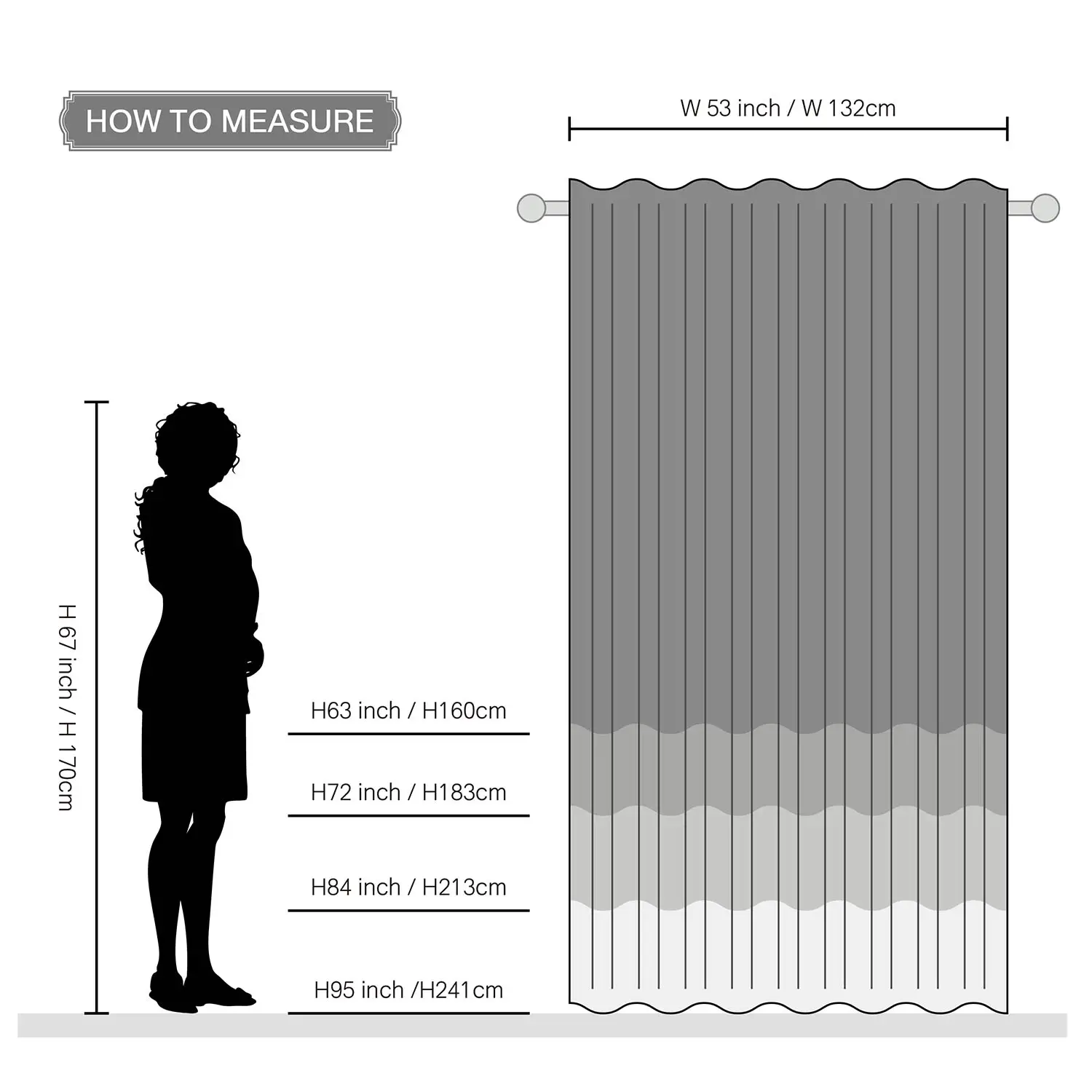 1 buah gorden kantong cetak Natal putih-tirai jendela tipis untuk ruang tamu, belajar, kamar tidur-Dekorasi rumah meriah