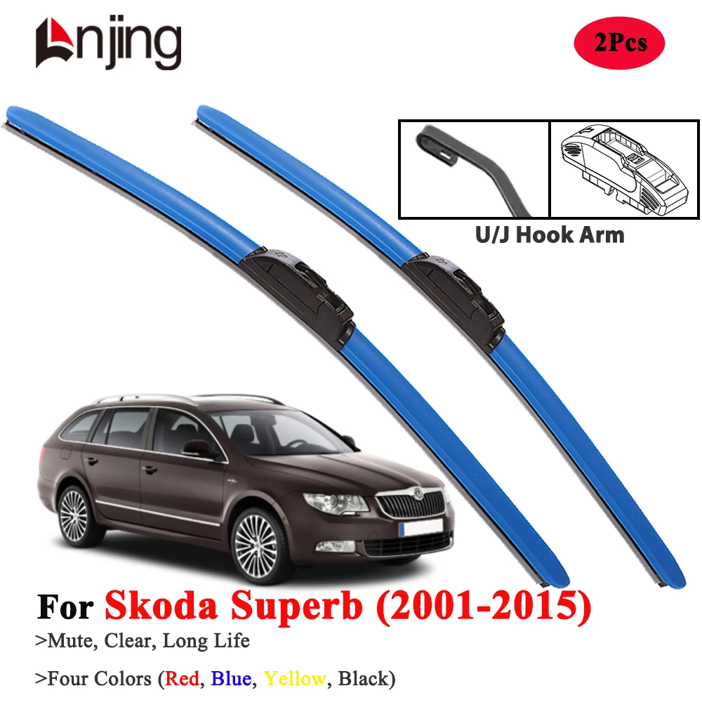 

LNJING Wiper Blades For Skoda Superb 2001-2015