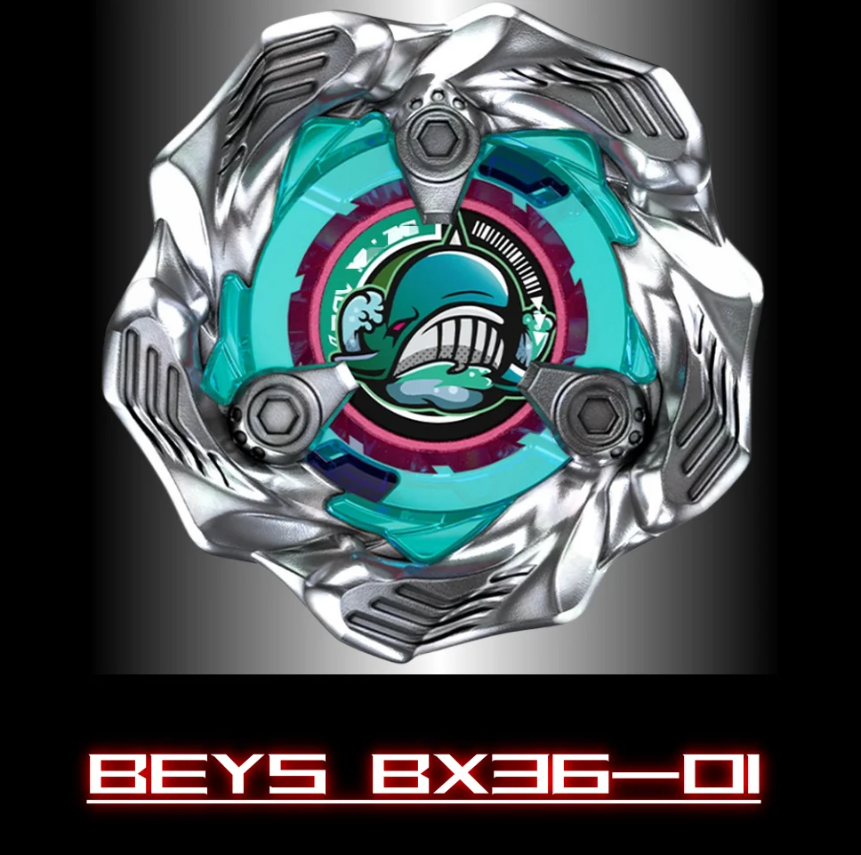 PRAWDZIWE Takara Tomy Beys X BX36 01/02/3.0 Booster Whale Wave Wybierz nowy produkt z oryginalnym pudeลkiem