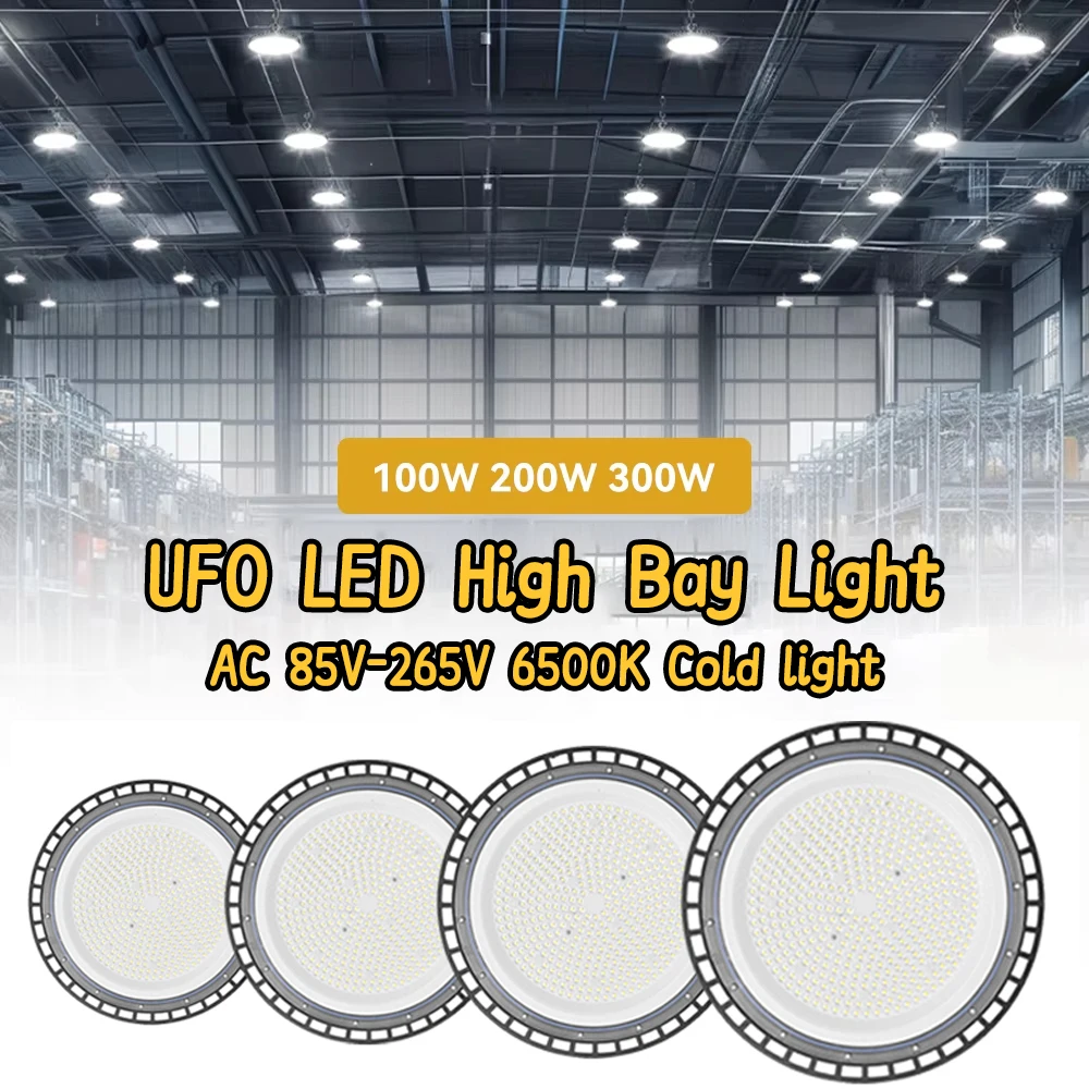 超高輝度-ufo-led-ハイベイライト-300-ワット-200-ワット-ac85-265v-ip65-防水-led-工業用照明ガレージジム工場倉庫用