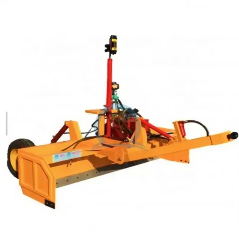 Hot Sale Dry Land Reclamation Soil Scraping Tractor Type Satellite Grader Laser Land Scraper