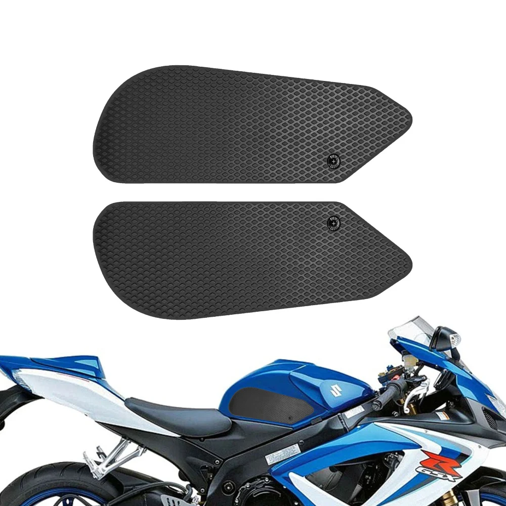 For Suzuki GSXR600 GSXR750 GSX-R K6 2006 2007 Motorcycle Tank Traction Pad Anti Slip Sticker Gas Knee Grip Protector
