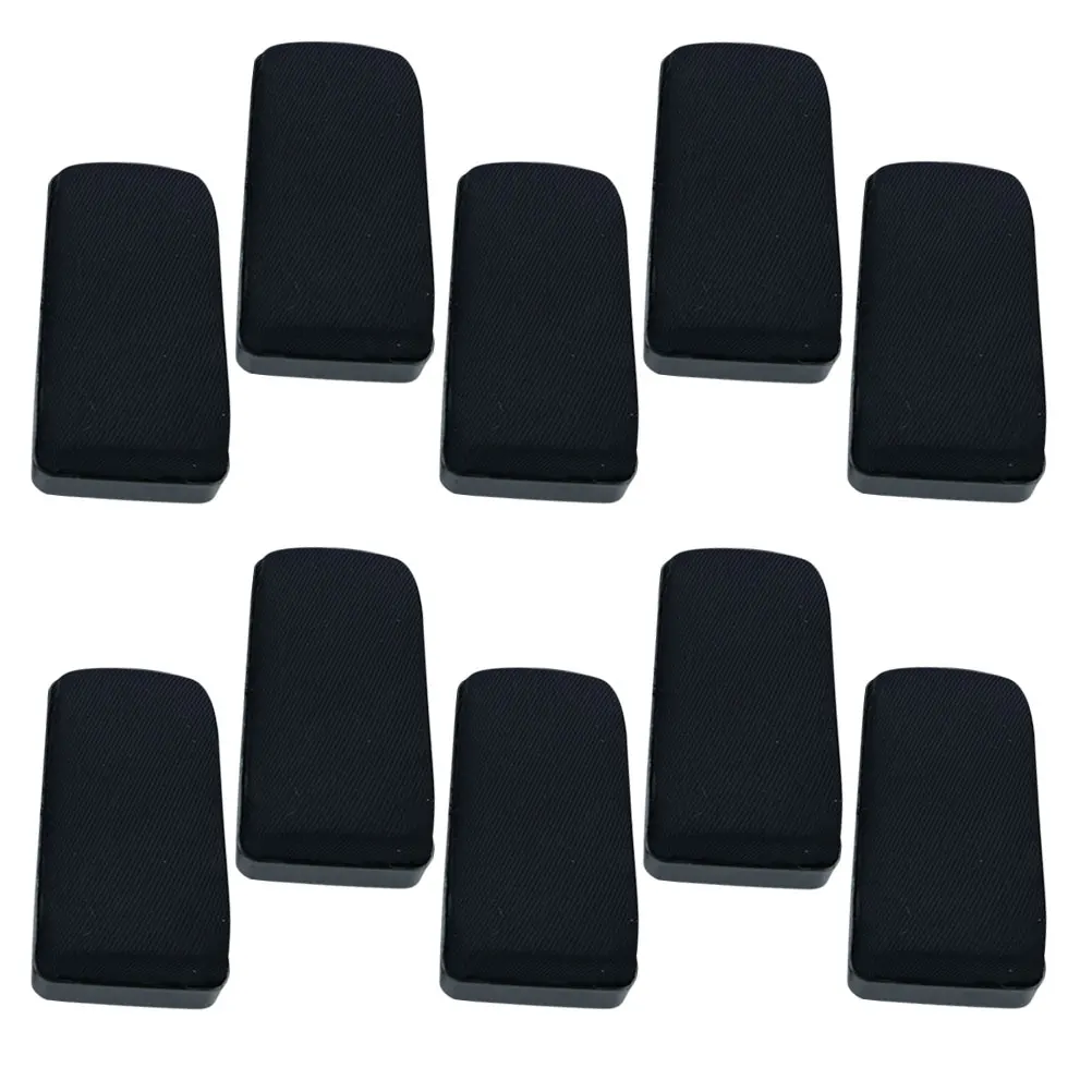 10PCS Blackboard Dry Erase Eraser Flannel Material Sturdy Comfortable Versatile Chalk Dry Marker School Supplies