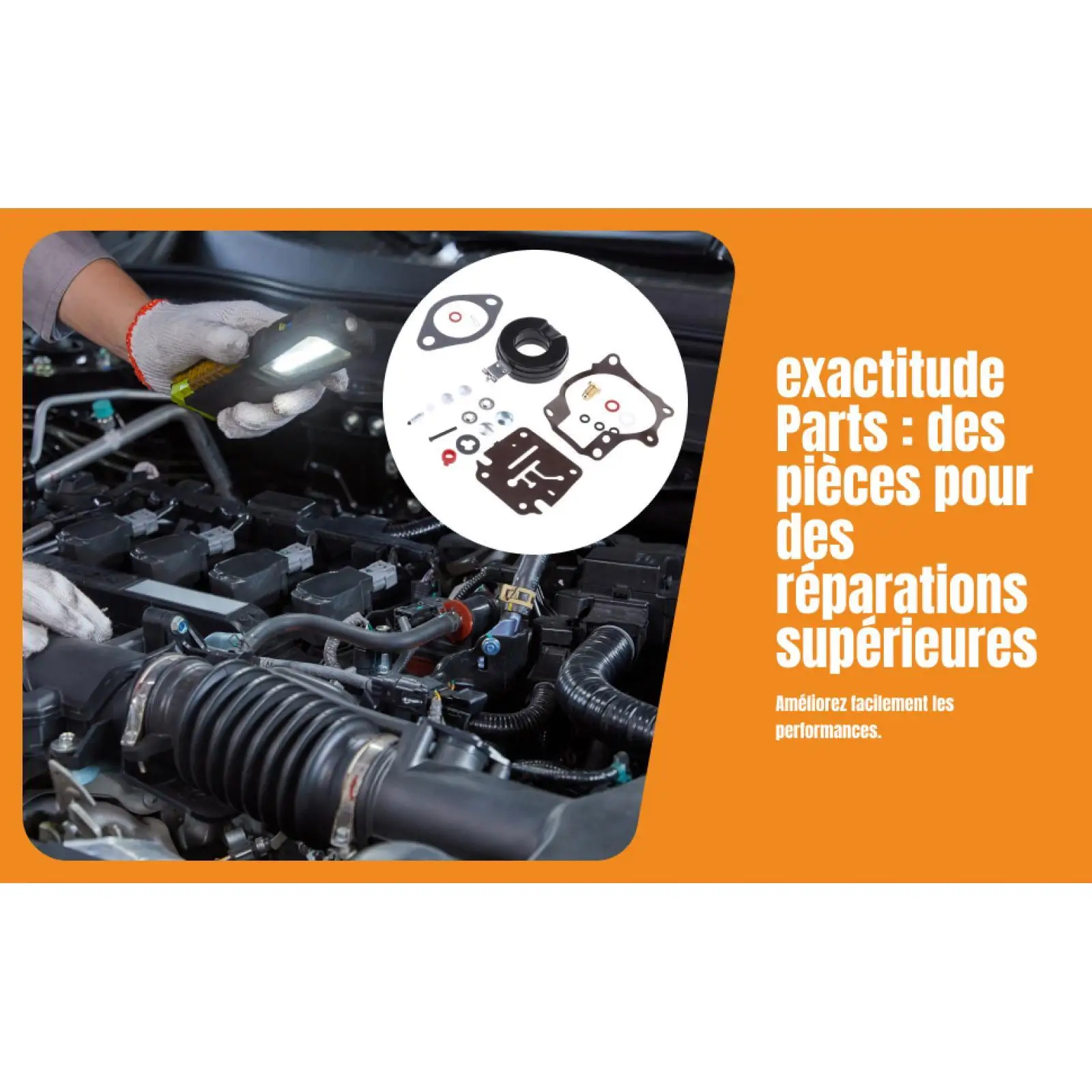 Carb Repair Kit Upgrade Aluminum Set Outboard Engine Maintenance for Johnson Evinrude 50hp Motor Parts