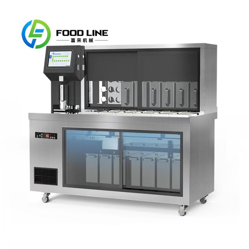 High Satisfaction New Customized 1.5/1.8/2M Electric Multicolor Touch Screen Multifunctional Machine Bubble Tea Equipment