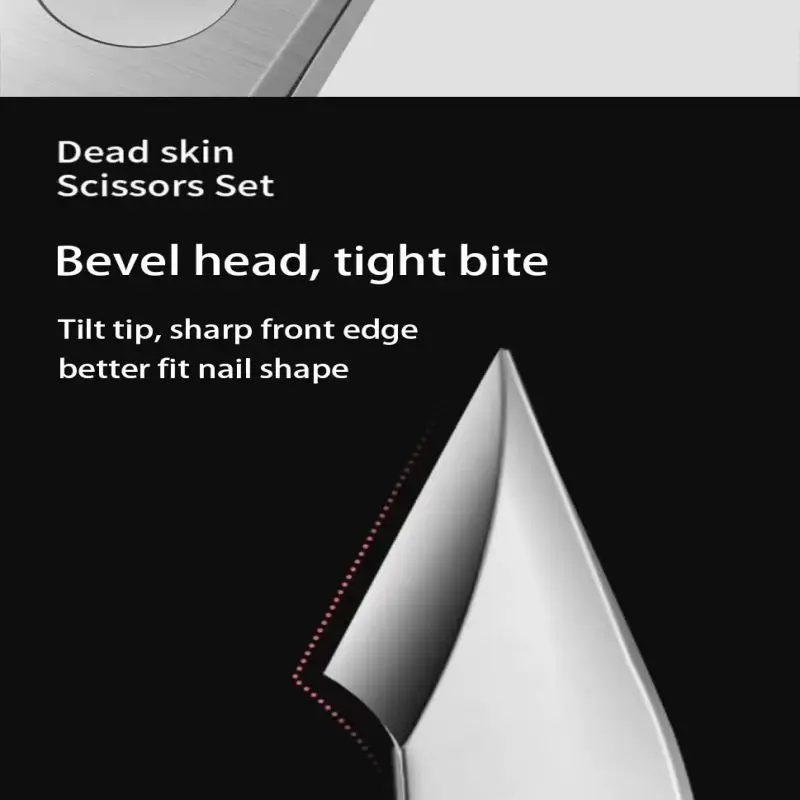 Stainless Steel Nail Scissor Steel Push Nail Art Tool Set Stainless Steel Nail Barb Scissor Nail Remover Skin Eliminator Pliers image 5