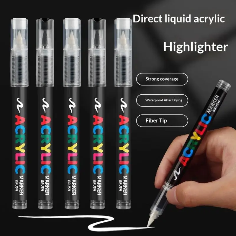 8Pcs Black White Ac…