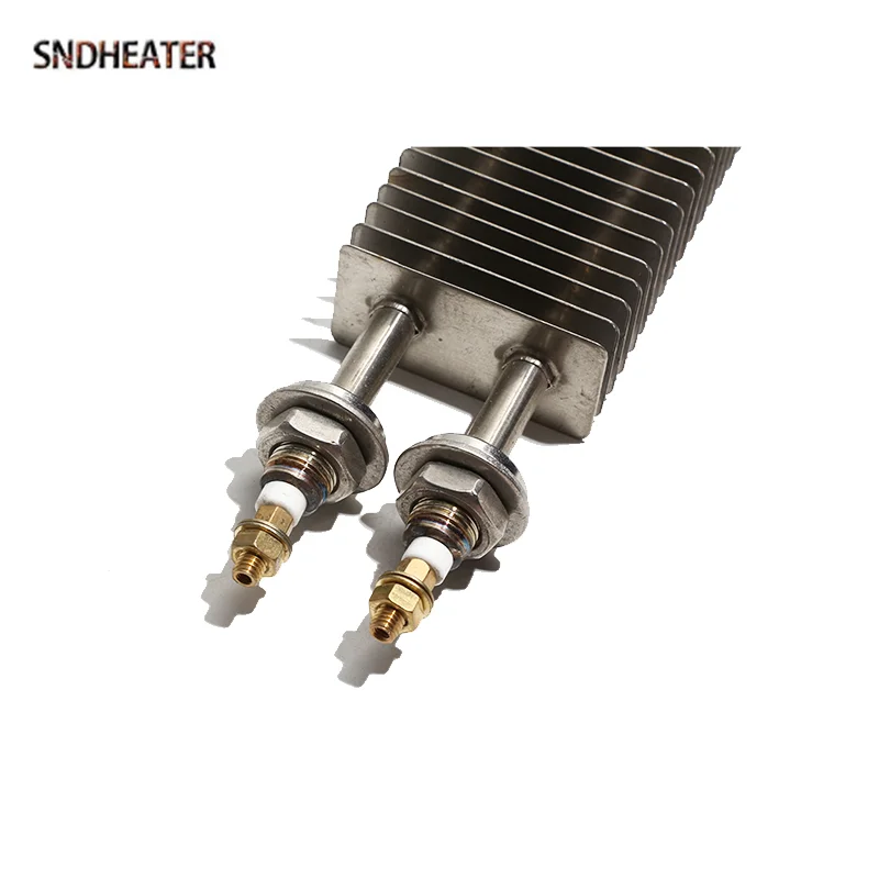 SNDHEATER 220 В промышленный квадратный нагреватель для плавников 300-400C M16 резьба из нержавеющей стали пластина для рассеивания тепла 200/300/400/500 мм