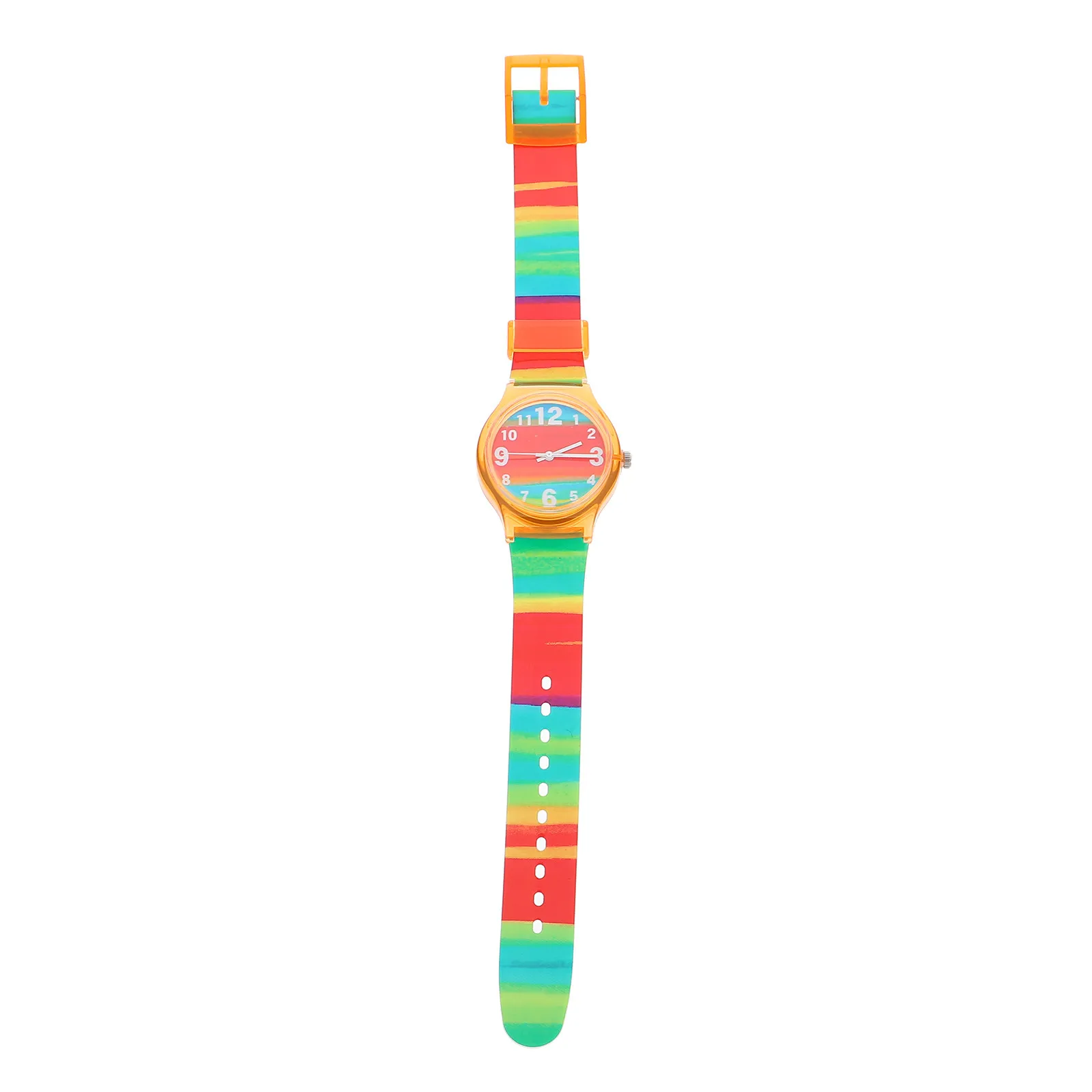 

Silicone Student Watch for and Teens Quartz Movement Precise Timekeeping Comfortable Daily School Party Wear Fashionable