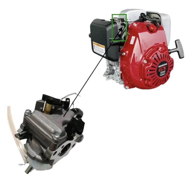 Bentian GX100 GX100U 화재 범위 후드 156F Mikasa 충격 래머 플로트 유형 기화기 액세서리에 적합