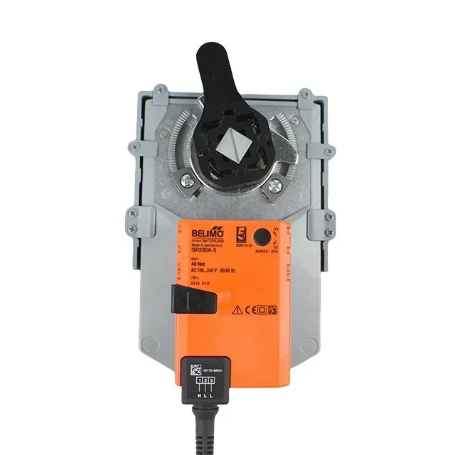 Original 40NM AC230V GR230A-5 GR230A-7  Rotary Actuator, 40 Nm, AC 100...240 V, Open/close, 150 S, IP54, F05 in Stock