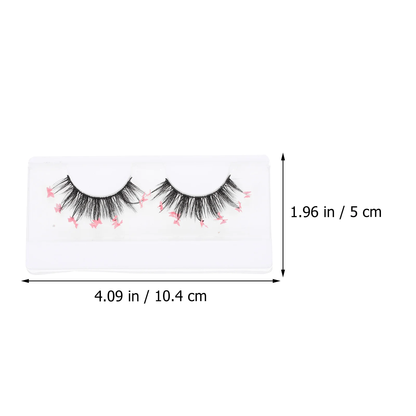1Pair Long False Eyelashes Natural Fake Lash Extensions for Women Party Date Makeup False Lashes Fake Lashes