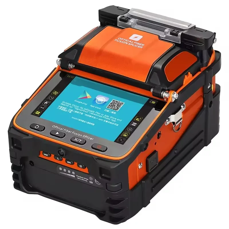 AI-9 Signal Fire Fiber Optic Cable Fusion Splicer Opm and Vfl Fully Automatic Multifunctional Fixture 7800mah DYX