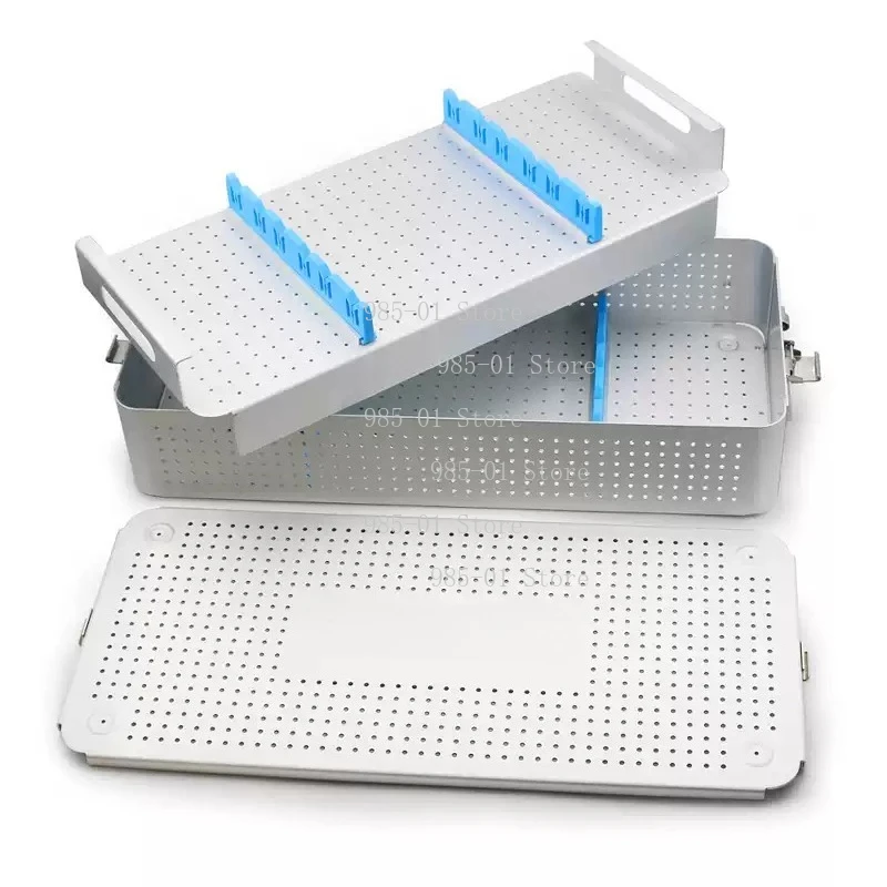 

Многоразовый большой контейнер для дезинфекции лапароскопических инструментов из алюминиевого сплава - стерилизованный контейнер