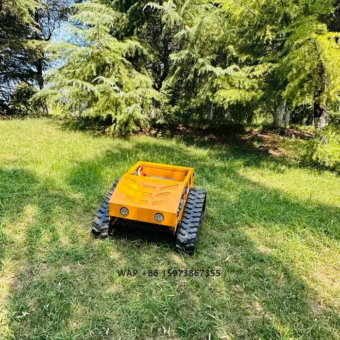 Heißer Verkauf: Kleiner ferngesteuerter Raupenmäher – Automatischer Rasenmähroboter für die Landwirtschaft mit einfacher kommerzieller Rasenpflege – Preis