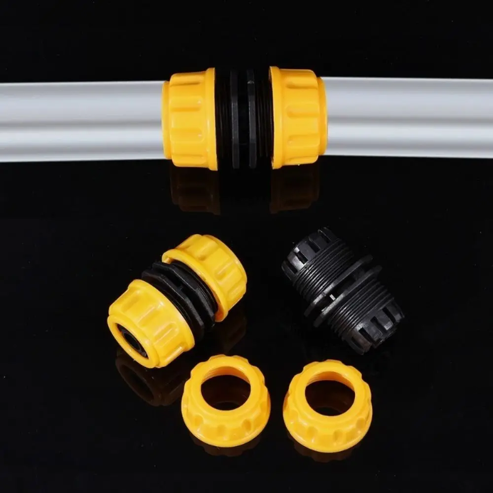 

4 Point 1/2 Inch Tube Quick Connector Plastic Repair Damaged Leaky Water Tubeing Adapter Garden Irrigation PE Pipe Fitting