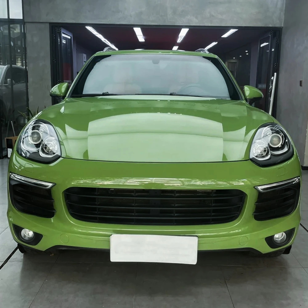 

Racing Green Car Wrapping Film Vinyl Film Bubble Free PET Decal Car Motorcycle Body Sticker Auto Accessories Exterior Interior