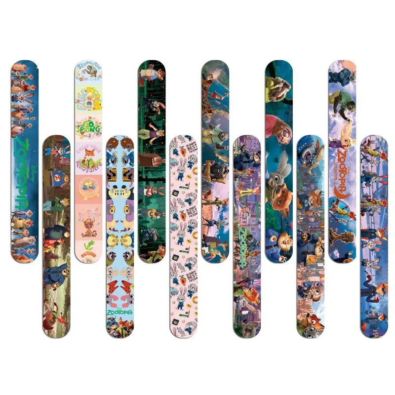 Zootopia fête d'anniversaire faveur enfants fête cadeau faveur timbre gifle Bracelets autocollants cadeaux sac porte-clés sacs en papier bébé douche