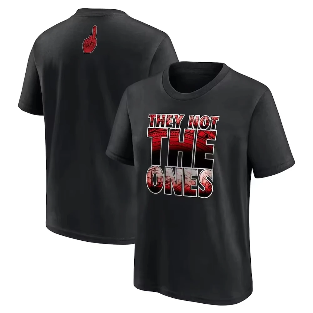 New Men's Jey Uso Yeet T-Shirt Print Men Women Short Sleeve O-Neck T Shirt Fashion Oversized Gym Clothing Tough Guy Tees Tops