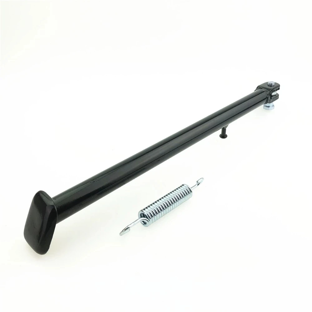 1PC Motocross Side Bracket Support Frame 36cm Length 40cm Extended Type Black bracket with spring screw electric car