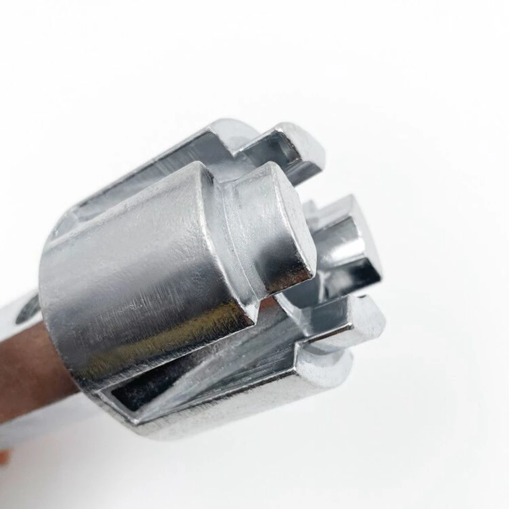 [in stock] Tub Drain Remover Wrench Tub Drain Wrench Tub Dual Ended Drain Wrench Drain Remover Tool Zinc Alloy Wrench for Bathro